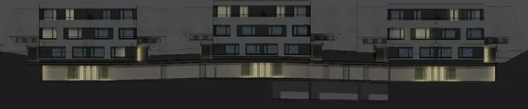 Lichtdesignkonzept Überbauung in Winterthur, Zürich